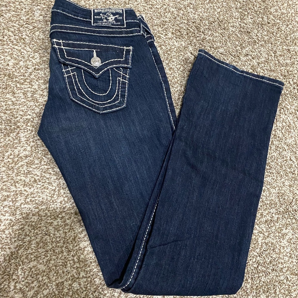 True Religion Boot Cut.  Size 26.  Like new…barely worn
